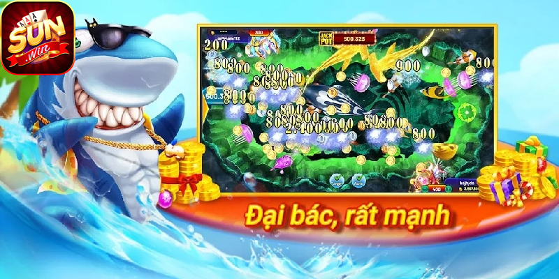 Người chơi bắn cá để nhận thưởng theo giá trị từng loại
