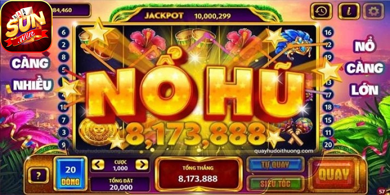 Quay slot kết hợp biểu tượng để nhận thưởng hấp dẫn