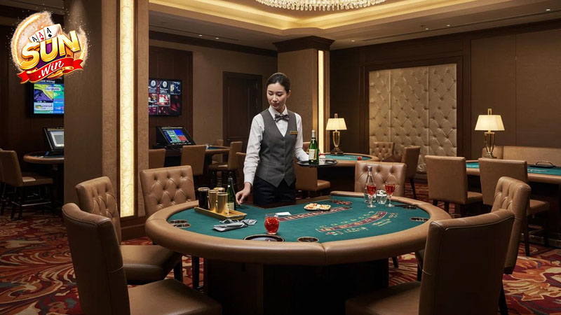 Không gian sang trọng tạo nên đẳng cấp của Baccarat