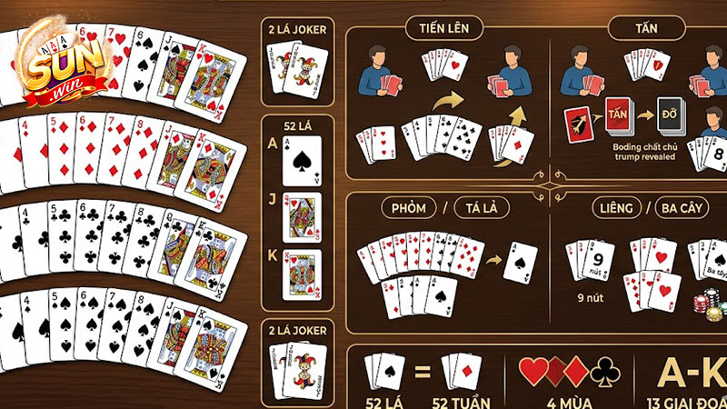 Cần nắm rõ quy tắc cơ bản khi chơi bài tiến lên