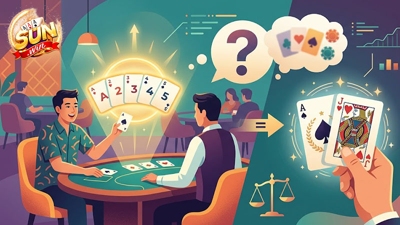 Dấu hiệu nhận biết ngũ linh là gì? Đó là khi có đủ 5 lá bài với tổng điểm an toàn dưới hoặc bằng 21